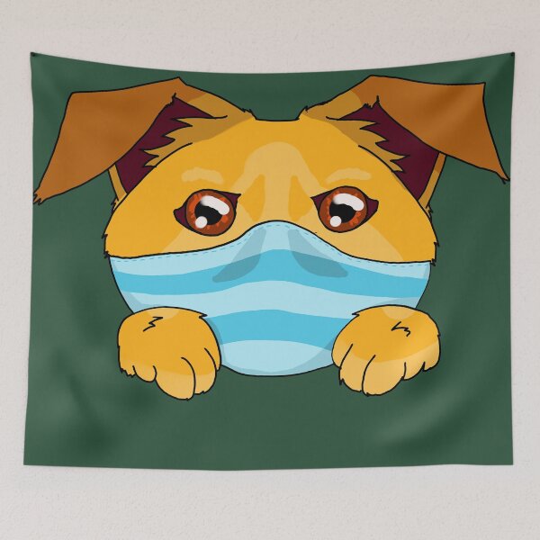 Item preview, Masked Pup designed and sold by SarahViiyaArt.