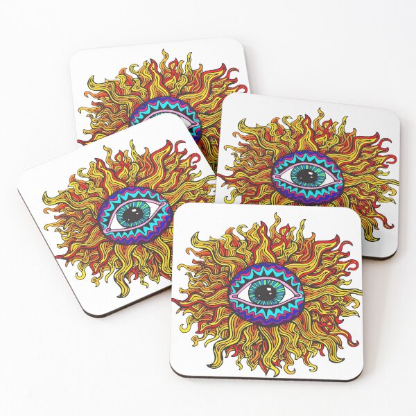Item preview, Psychedelic Sunflower - Just the flower designed and sold by ptelling.