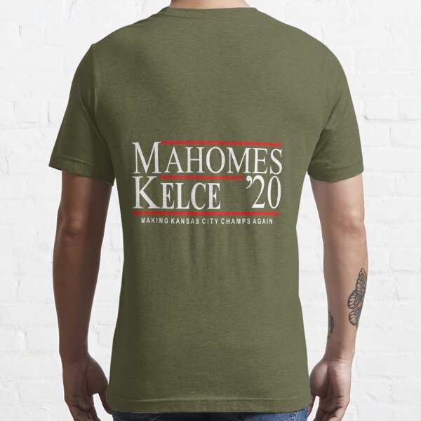 MAHOMES KELCE 2024 Election Style T-Shirt superbowl fits Chiefs Fan Jersey  Funny