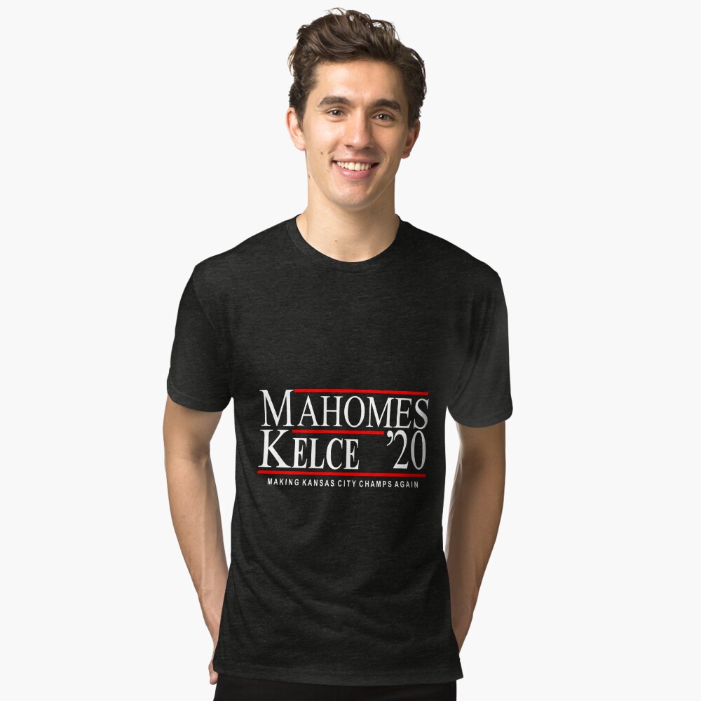 Patrick Mahomes and Travis Kelce for President - 2020 election - Kansas  City Essential T-Shirt for Sale by selfishfriends