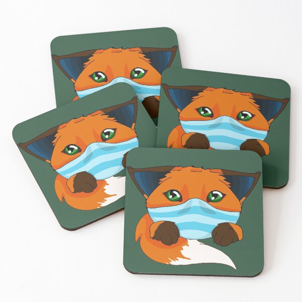 Item preview, Masked Fox designed and sold by SarahViiyaArt.