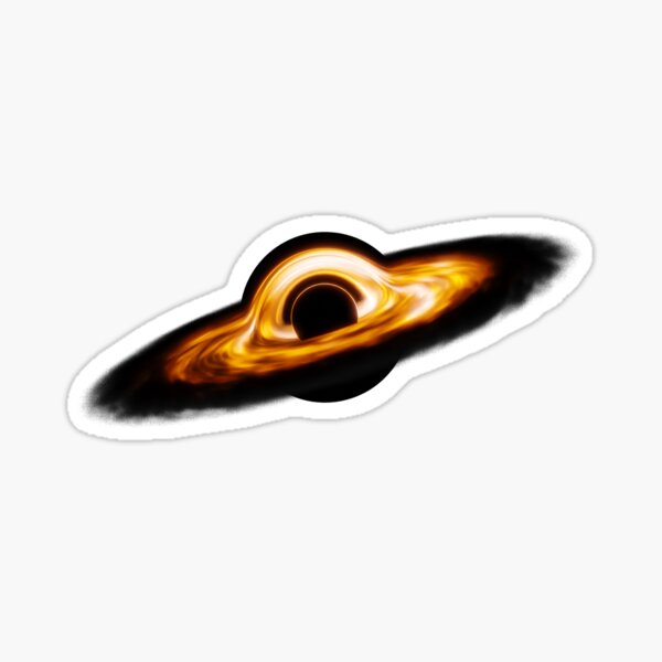 Black Hole Stickers for Sale