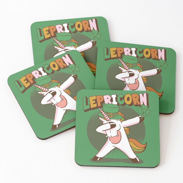 Item preview, Dabbing Lepricorn | Unicorn Leprechaun Cartoon designed and sold by SLAG-Creative.