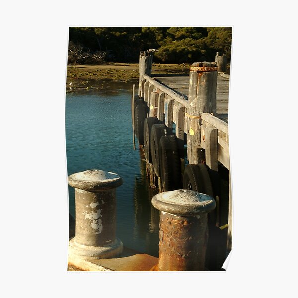 Joe Mortelliti Gallery - Jetty at Robe, South Australia. Poster