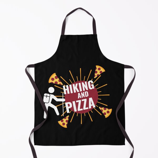 Item preview, Hiking and Pizza Lovers designed and sold by WarmlyGreetings.