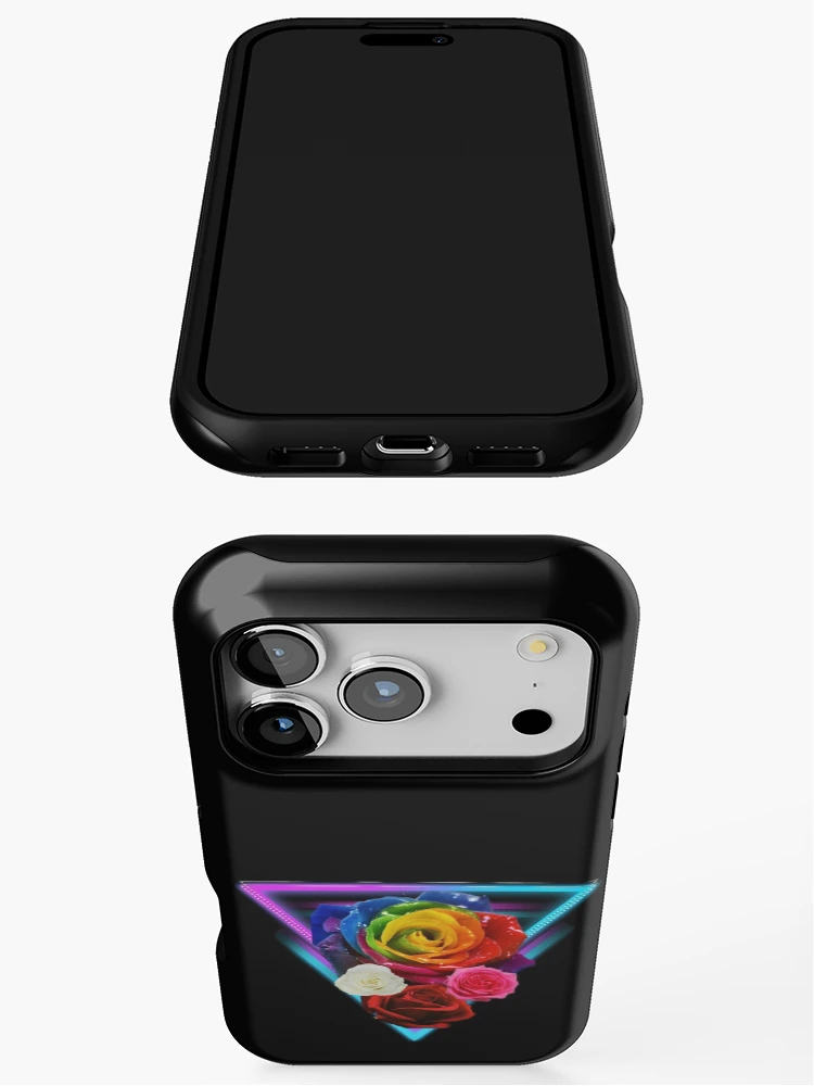 Thumbnail 3 of 4, iPhone Case, Tri-Floral  designed and sold by R-FitDesign.