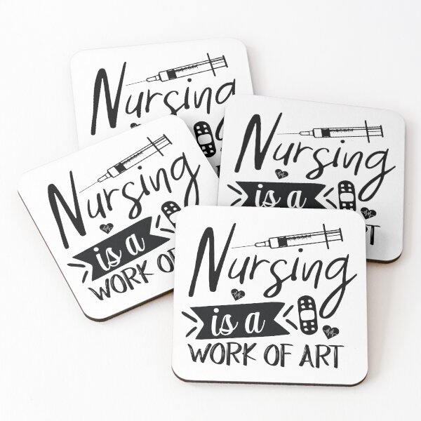 Item preview,   Nursing is work of art - Nurse quotes designed and sold by shivani21061993.