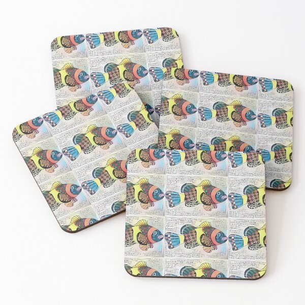 Item preview, Fish Print 1 designed and sold by ninasilver.