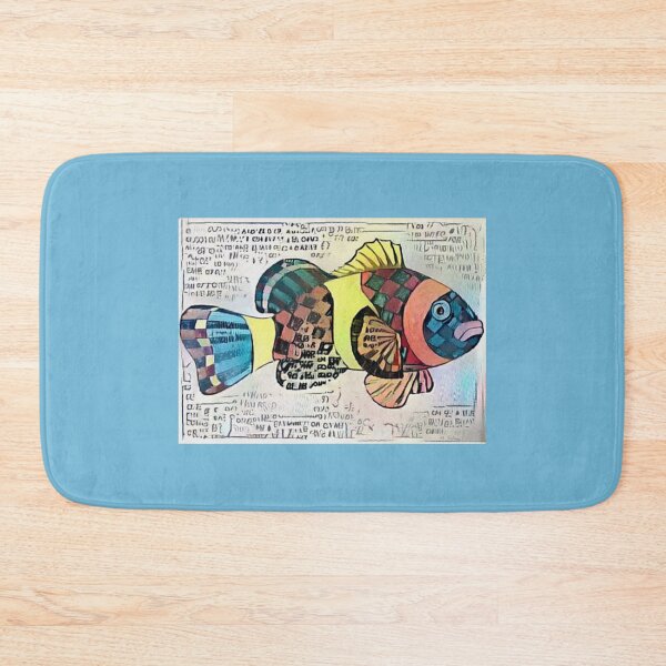 Item preview, Fish Print 1 designed and sold by ninasilver.