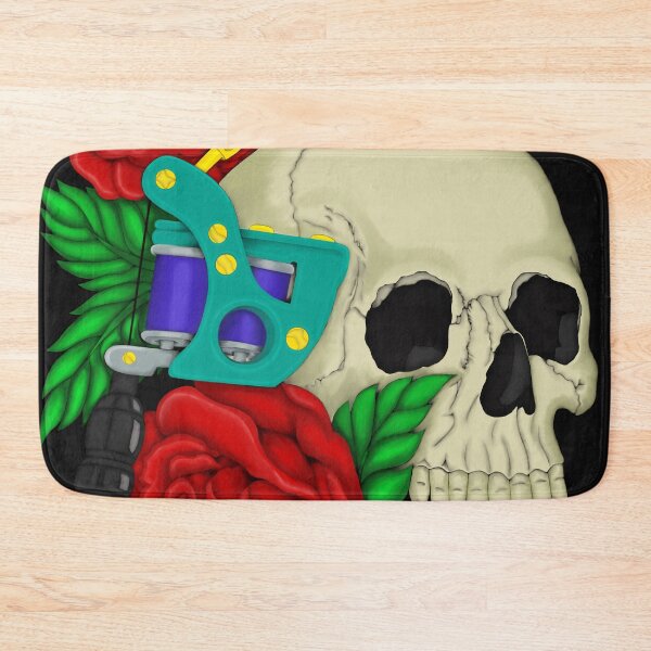 Item preview, Skull & Roses designed and sold by brokenarrowink.