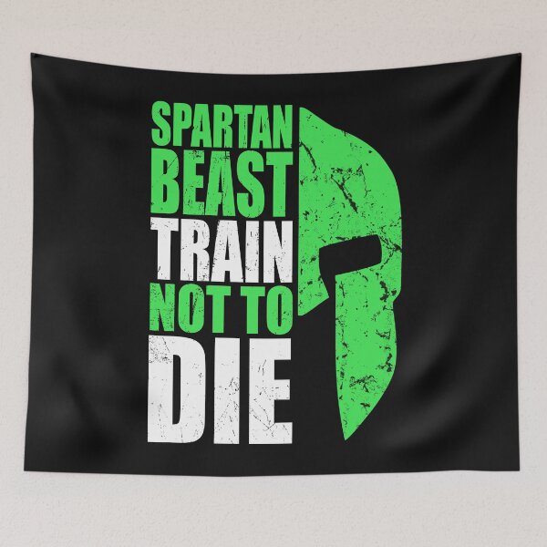 Item preview, Spartan Beast Train Not To Die Gift For Spartan Warrior designed and sold by teest2209.