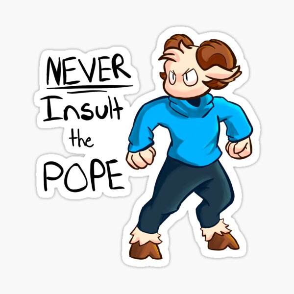“Jschlatt Character” Sticker for Sale by SirenDragon | Redbubble