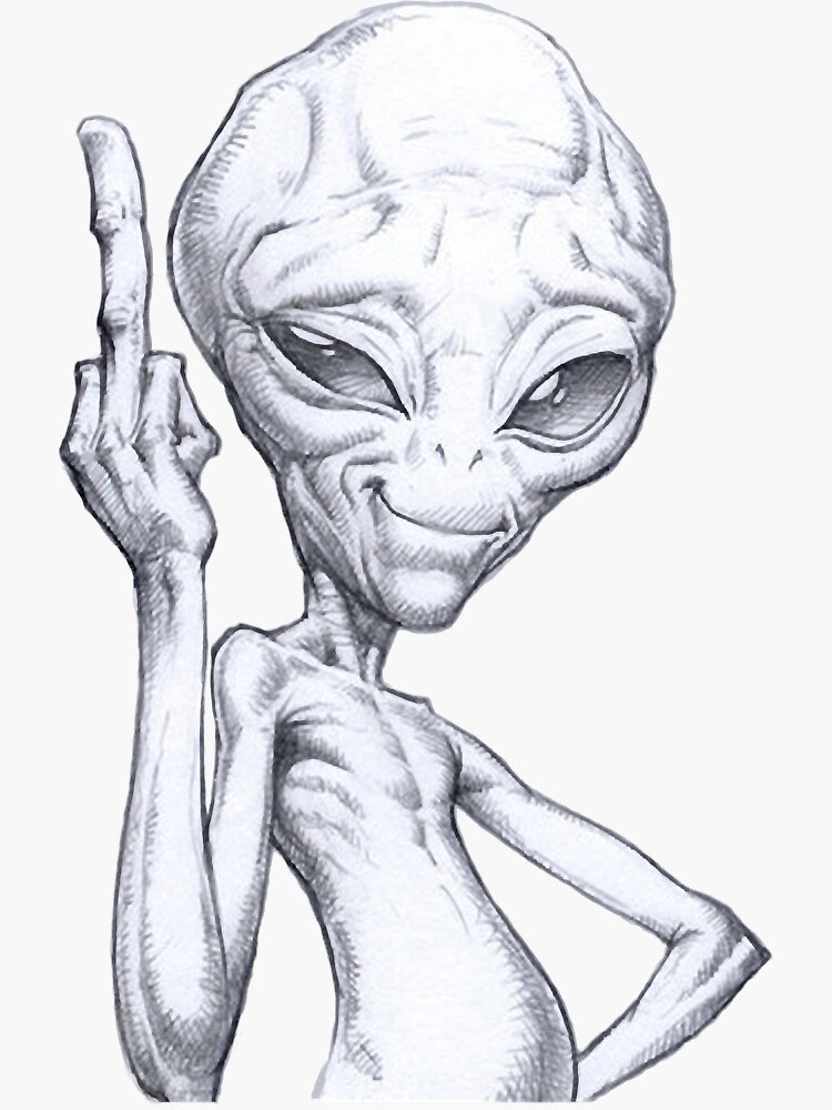 "Paul the alien " Sticker for Sale by Alexstandley98 Redbubble