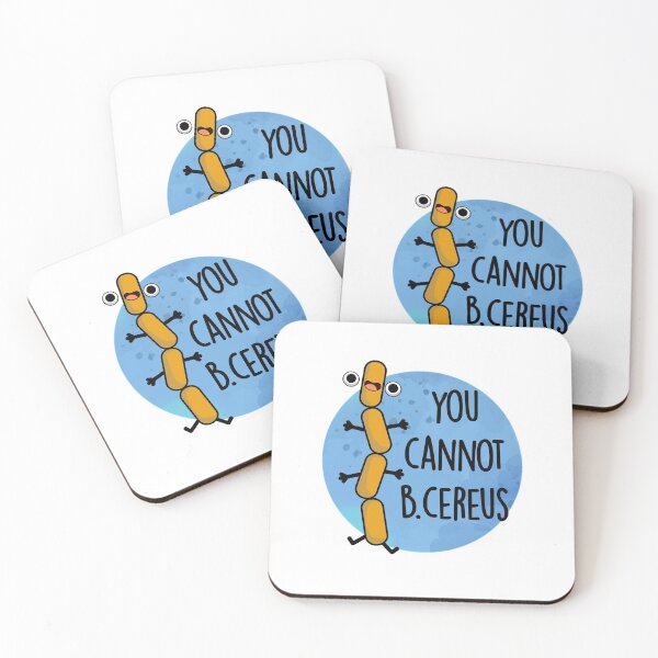 Item preview, B Cereus Funny Bacteria Pun  designed and sold by punnybone.