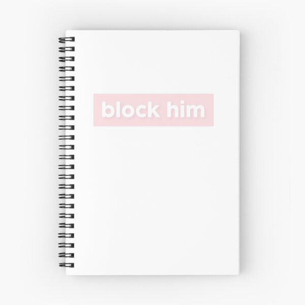 Item preview, call her daddy block him sticker // pink designed and sold by scribblesbysar.