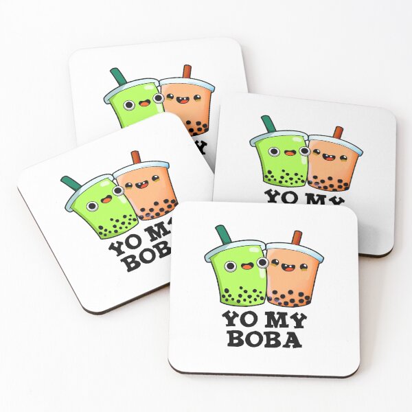 Item preview, Yo My Boba Funny Boba Tea Puns  designed and sold by punnybone.