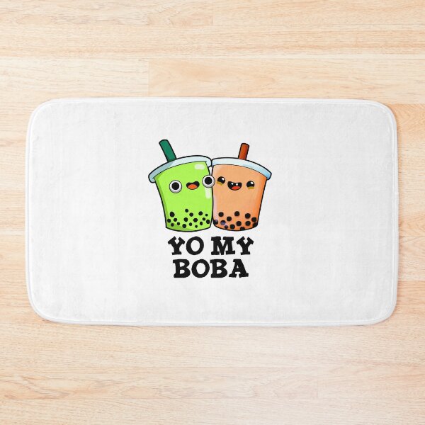 Item preview, Yo My Boba Funny Boba Tea Puns  designed and sold by punnybone.