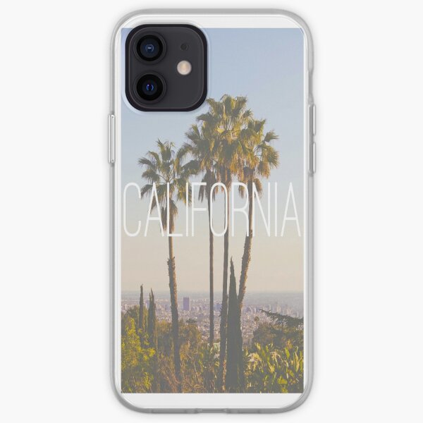 Palmas de California Funda blanda para iPhone