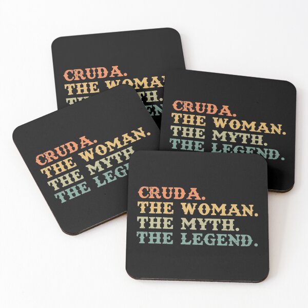 Item preview, Cruda The Woman The Myth The Legend Distressed Vintage Retro designed and sold by CrudoMerch.