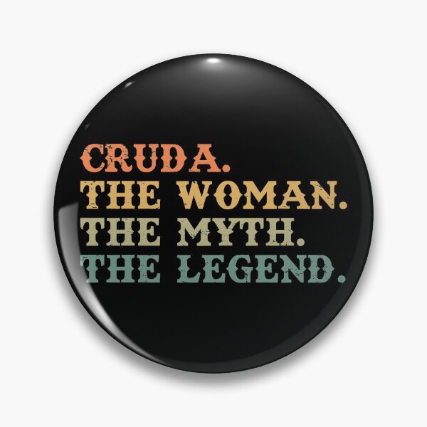 Item preview, Cruda The Woman The Myth The Legend Distressed Vintage Retro designed and sold by CrudoMerch.