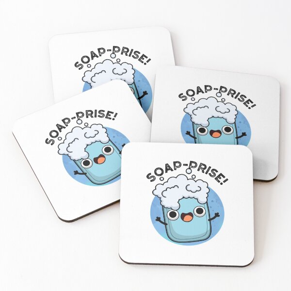 Item preview, Soap-prise Funny Soap Puns  designed and sold by punnybone.