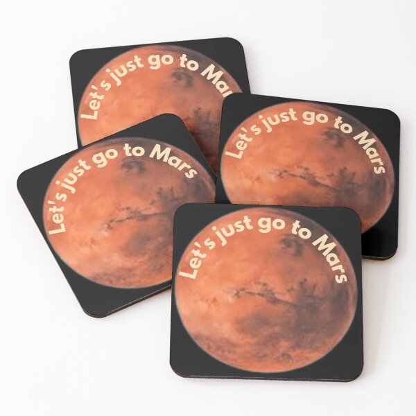 Item preview, lets go to mars cities on mars designed and sold by funnylittleshop.