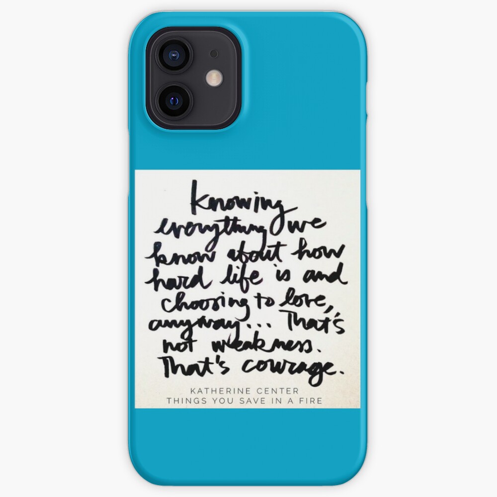 THAT'S COURAGE iPhone Case & Cover