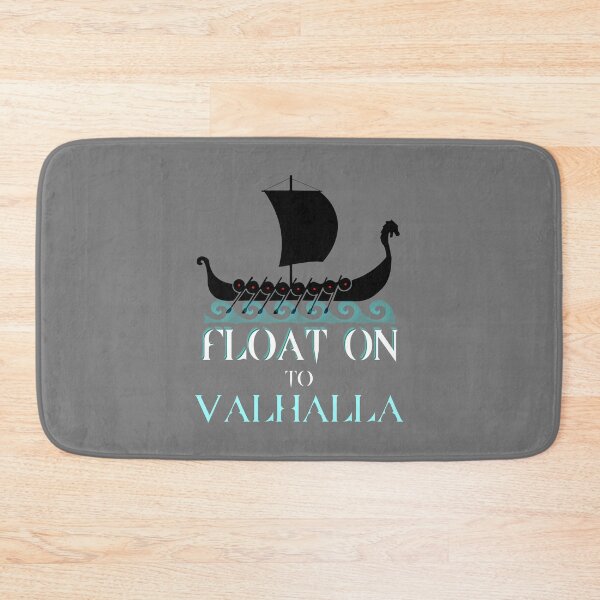 Item preview, Float On To Valhalla - Viking Boat On Water designed and sold by Oaks Creations.