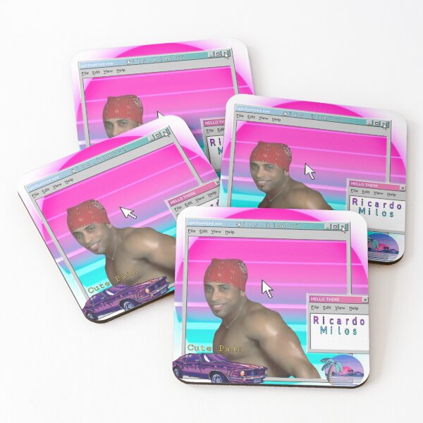 Item preview, Ricardo Milos Vaporwave designed and sold by Funnydankmemes.