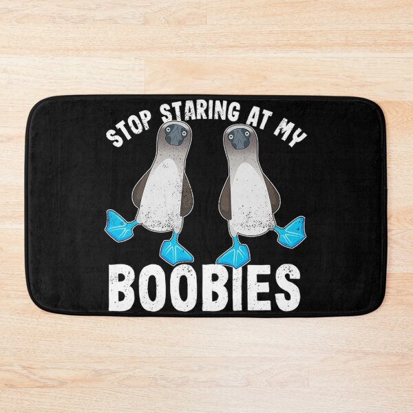 Item preview, Stop staring at my Boobies - Funny Birds designed and sold by bostons2001.