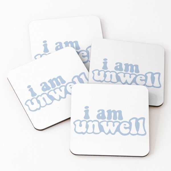 Item preview, i am unwell sticker // call her daddy - baby blue designed and sold by scribblesbysar.