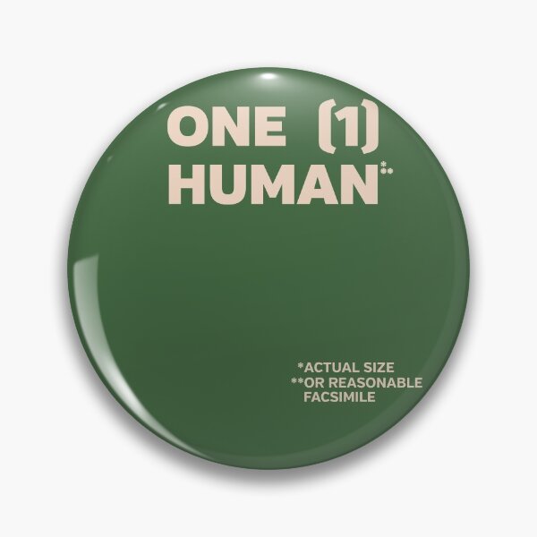 Item preview, One (1) Human * Actual Size  **Or Reasonable Facsimile designed and sold by HappySchnapper.