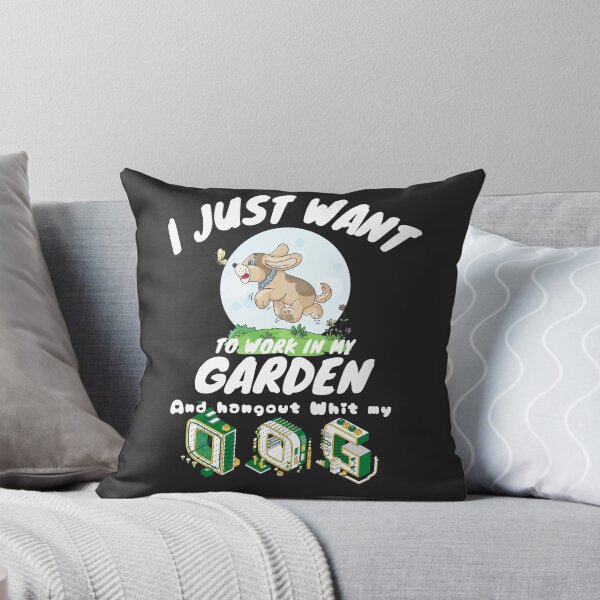 Item preview, Work In My Garden And Hangout With My Dog designed and sold by Watersnow.