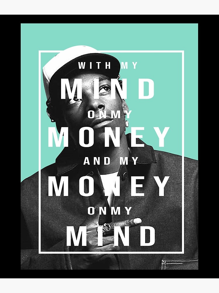 Disover Snoop Dogg Men_s Money On My Mind Premium Matte Vertical Poster