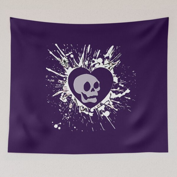 Item preview, Artistic Skull designed and sold by ElleBeeCreation.