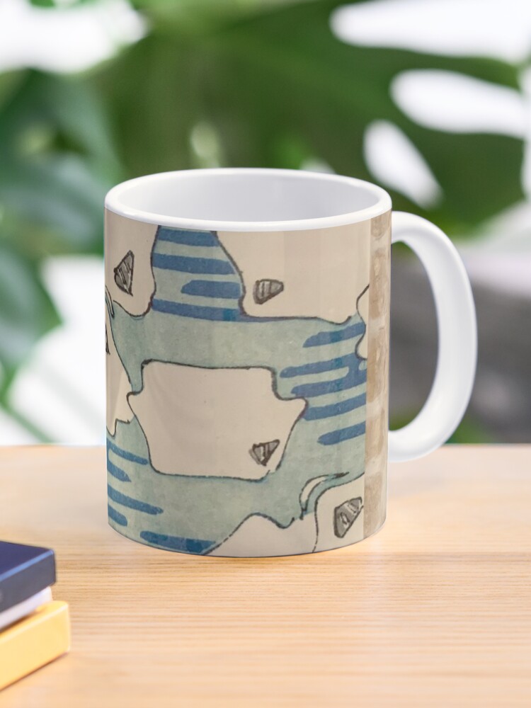 Thumbnail 1 of 6, Coffee Mug, Paper Collage Pattern8 designed and sold by angran.