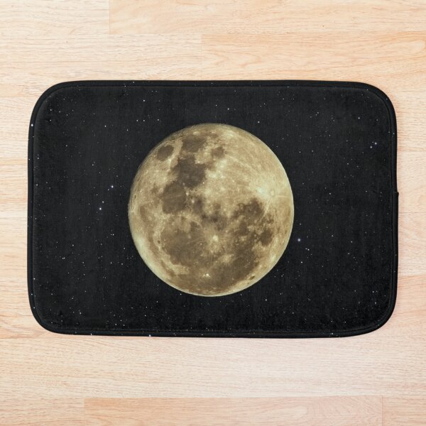 Aperçu de l'œuvre Belle lumière de phase de pleine lune avec des étoiles de nuit créée et vendue par PrimeScripts.
