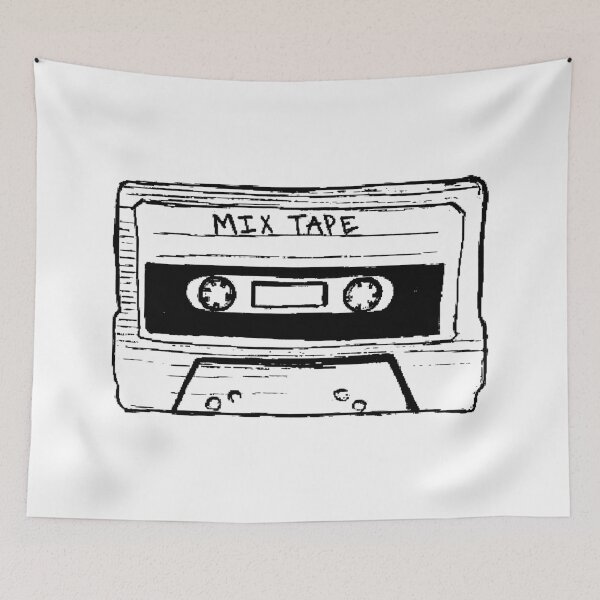 Item preview, Mixtape Sketch designed and sold by Tee4Daily.