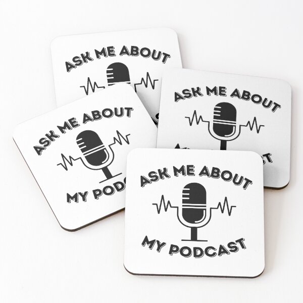 Item preview, Ask Me About My Podcast designed and sold by yumiso.