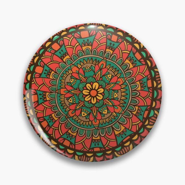 Item preview, Flower  indian pattern  designed and sold by Wolverin6430.