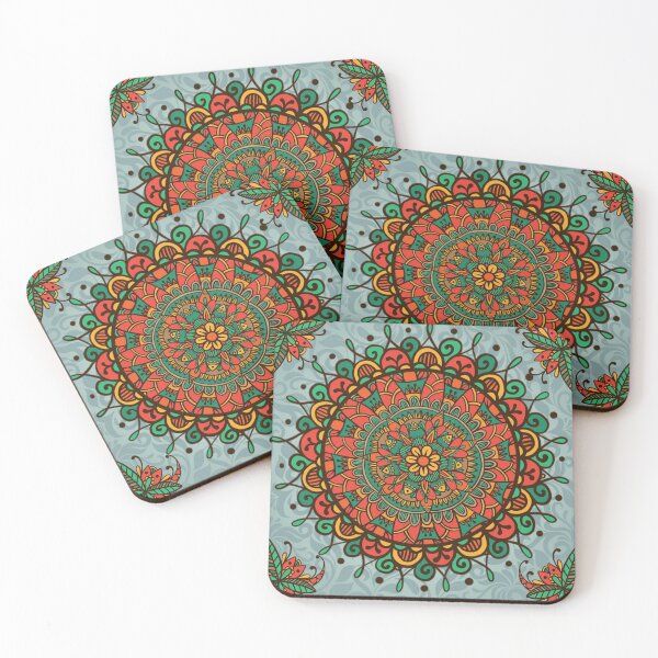 Item preview, Flower  indian pattern  designed and sold by Wolverin6430.