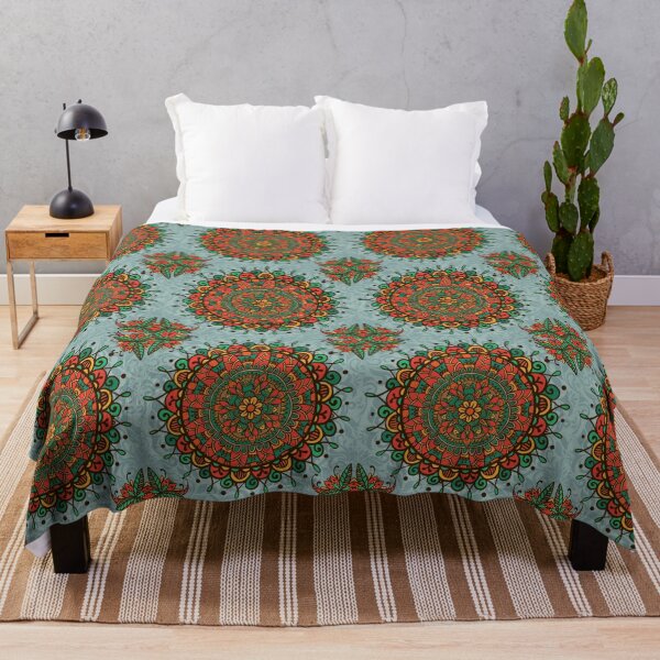 Item preview, Flower indian pattern designed and sold by Wolverin6430.