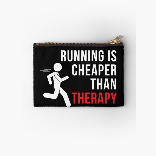 Item preview, Running Is Cheaper Than Therapy designed and sold by WarmlyGreetings.