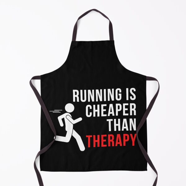 Item preview, Running Is Cheaper Than Therapy designed and sold by WarmlyGreetings.