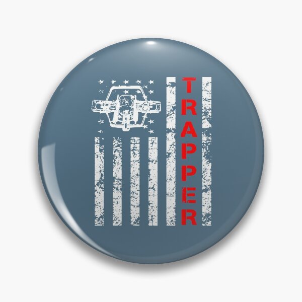 Item preview, Trapping for Men  Trapping Gifts  American Flag Trapper designed and sold by selfishfriends.