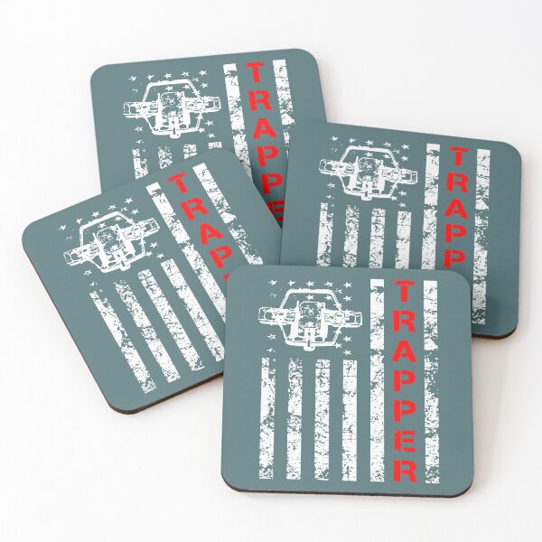 Item preview, Trapping for Men  Trapping Gifts  American Flag Trapper designed and sold by selfishfriends.