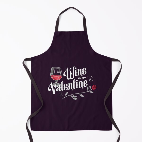 Item preview, Wine is my Valentine designed and sold by GeeksUnique.
