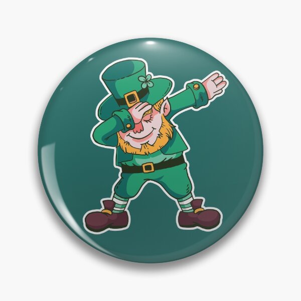 Item preview, Dabbing Leprechaun Cartoon designed and sold by SLAG-Creative.