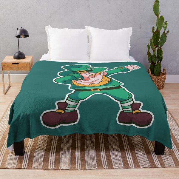 Item preview, Dabbing Leprechaun Cartoon designed and sold by SLAG-Creative.