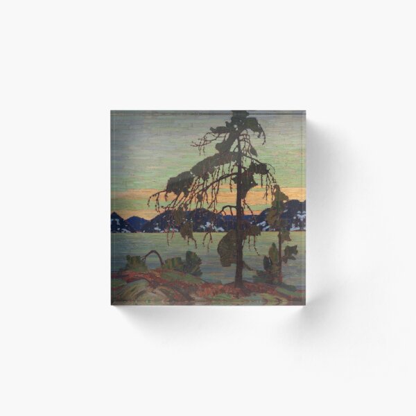The Jack Pine by (1916) Tom Thomson Acrylic Block